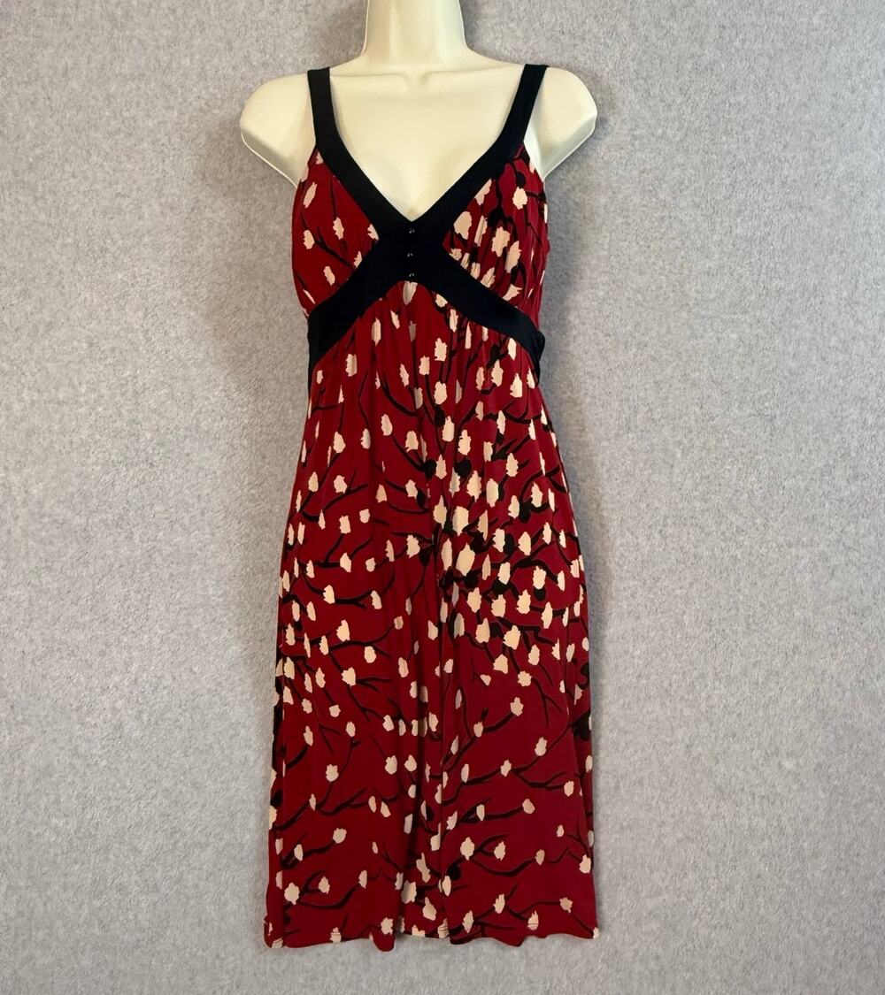 Vtg Forever 21 Babydoll Dress Size S/M Tie Back Y2K Asian Inspired Party Event
